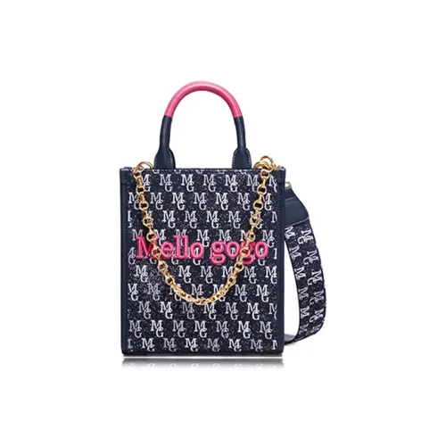 MELLO GOGO Ткань Маленькая Сумка Сумка через плечо Сумка через плечо Средняя Женская Полночный Черный