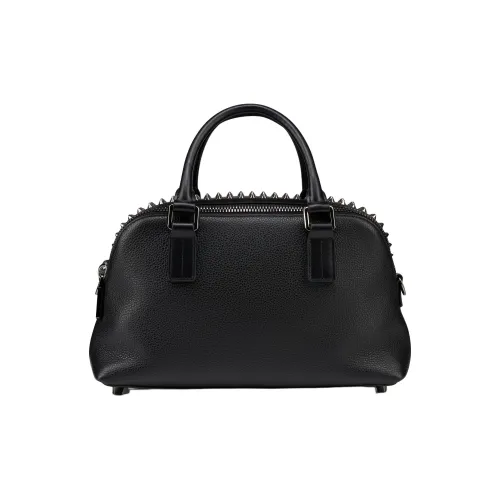 CL Funky с рельефной текстурой телячья кожа сумка женская черная