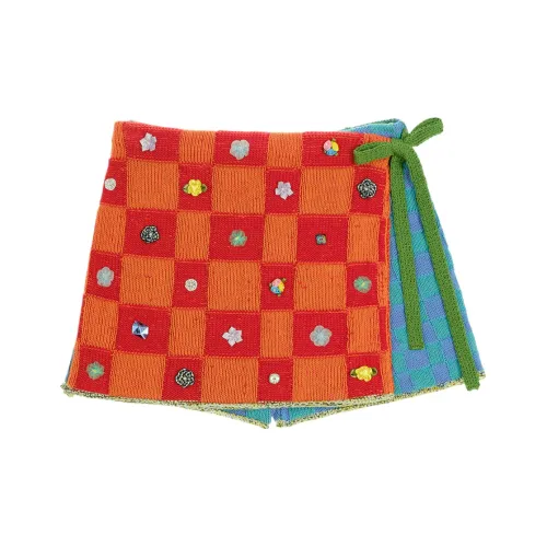 YANYAN KNIT Повседневные короткие юбки для женщин