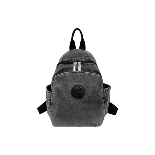 BUBM Ткань Рюкзак Стандартный Унисекс Черный Синий