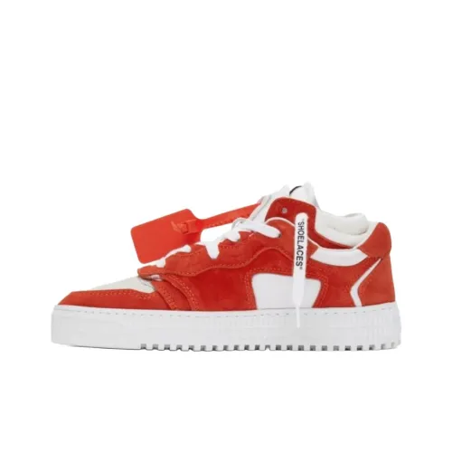 Off Белый Стрелка Низкий Топ Женский