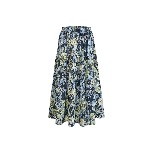 KUOSE Повседневная длинная юбка женская