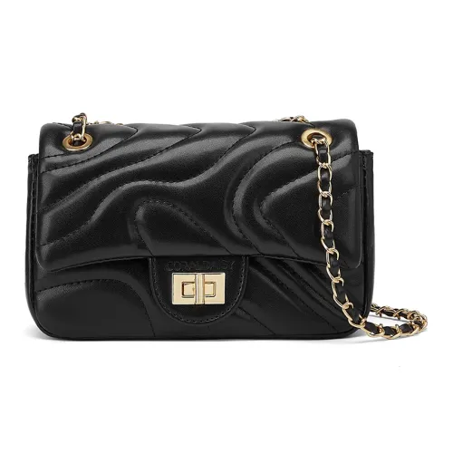 CORALDAISY Синтетическая кожа Сумка через плечо Маленькая квадратная сумка Сумка на плечо Стандартная Женская Многоцветная