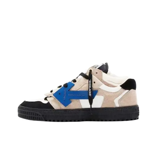 OFF Белый Arrow Низкие Скейтборд Кроссовки Мужские Бежевый Черный