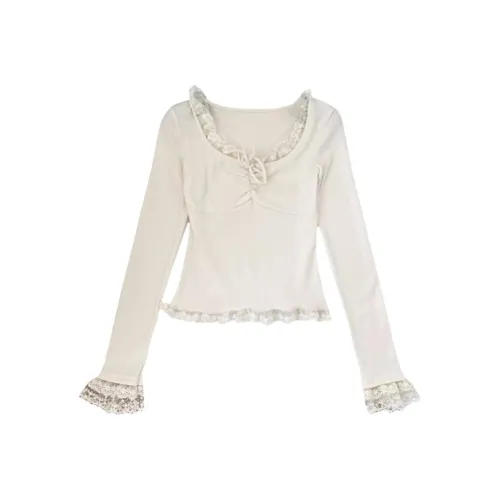 KYKW Белые Женские T-рубашки