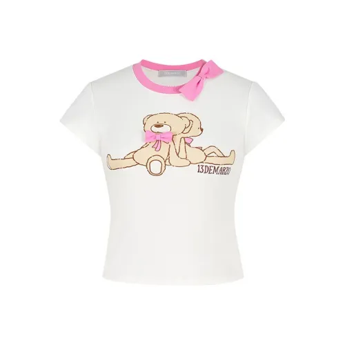 13 DEMARZO Стандартная T-рубашка Женская
