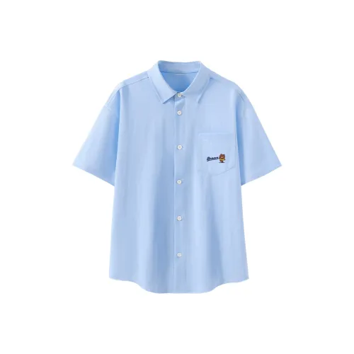 LINE FRIENDS Бурый Медведь Рубашка Унисекс