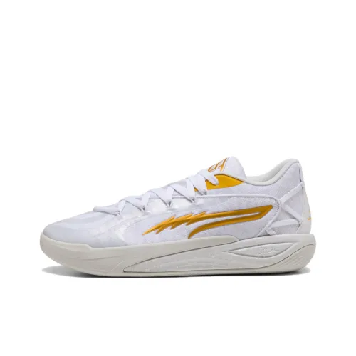 PUMA Stewie 4 Баскетбольные кроссовки Белый Зеленый Женские