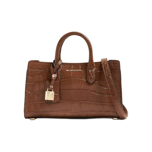 MICHAEL KORS Scarlett Кожа Сумка через плечо Сумка Экстра Маленькая Женская Коричневая