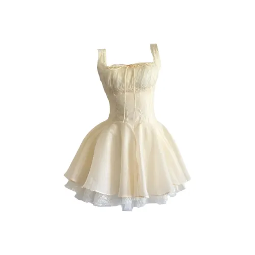 ORANDOR WEAR Абрикос Женские Слип-платья