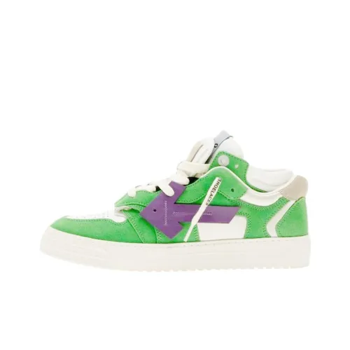 OFF Белый Arrow Низкие Кроссовки для скейтбординга Мужские Зеленые