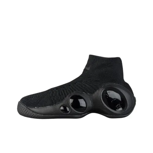 Nike Air Pilot Bonafide MID Топ Детские Баскетбольные Кроссовки Черные Подростки