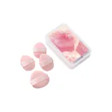 Персик Пудра 4 шт [3 Кончик пальца + 1 Щит] - Мини Кончик пальца Тип