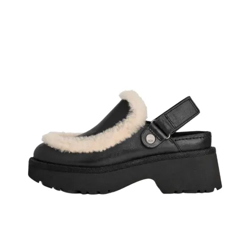 UGG Женские повседневные туфли, черные, женские