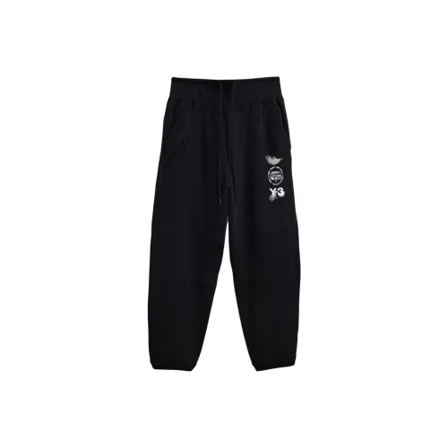 Y 3 Черные мужские вязаные тренировочные брюки