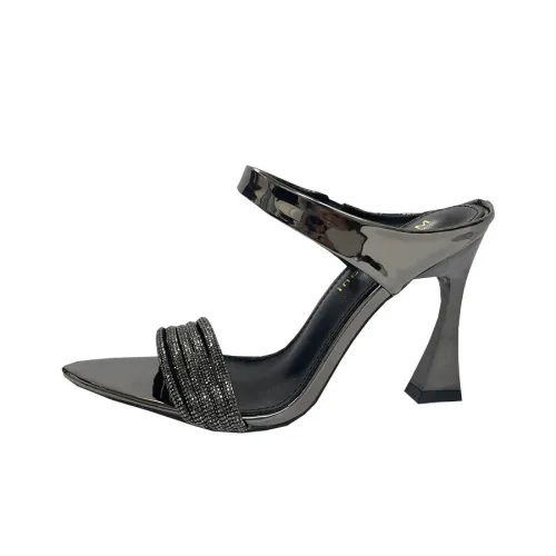 CAOT Rubber Slide Тапочки Женские Металлические