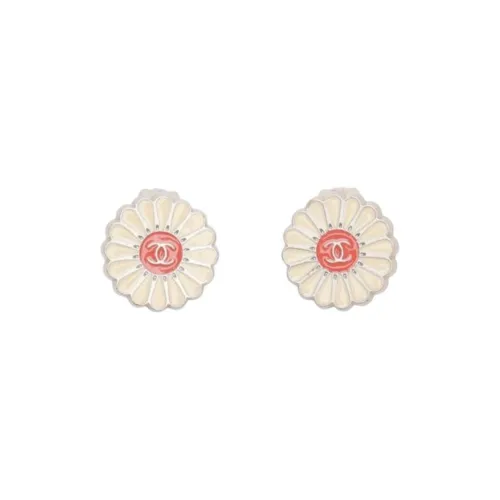 CHANEL Металл Нижняя заколка Серьги On Унисекс