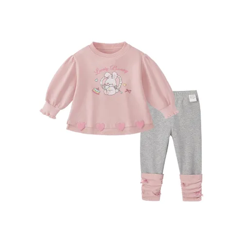 JELLYBABY Осенний текстура удобный худи + леггинсы для детей 3-7 лет