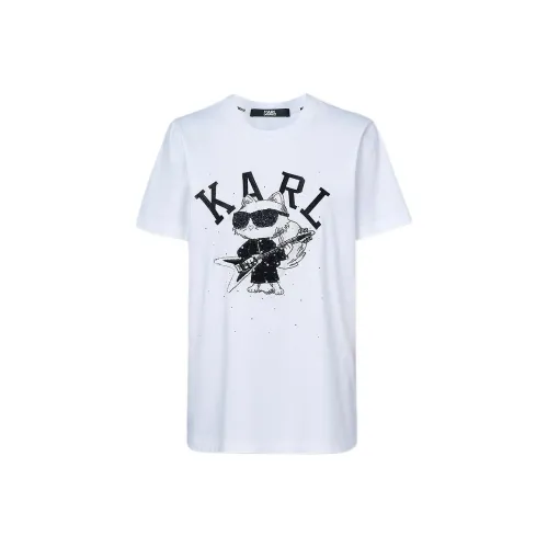 KARL LAGERFELD / Karl Lagerfeld Jeans Белый Женские T-рубашки