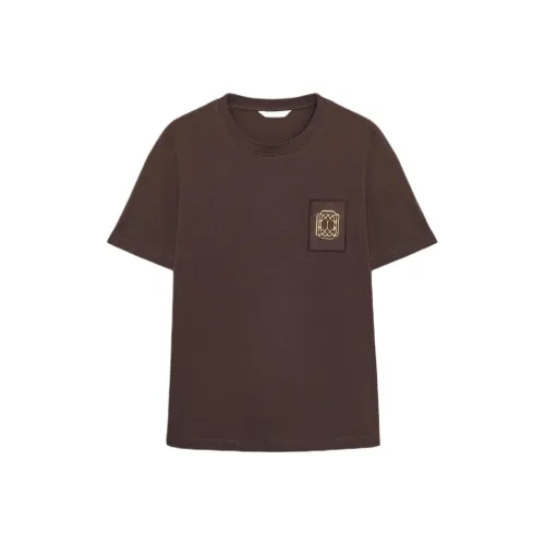 ZARA Коричневый Женские Футболки