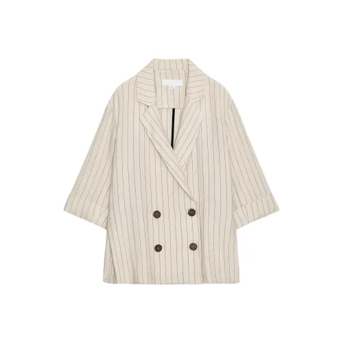 ZARA Телесный/Черный Женские Деловые Костюмы