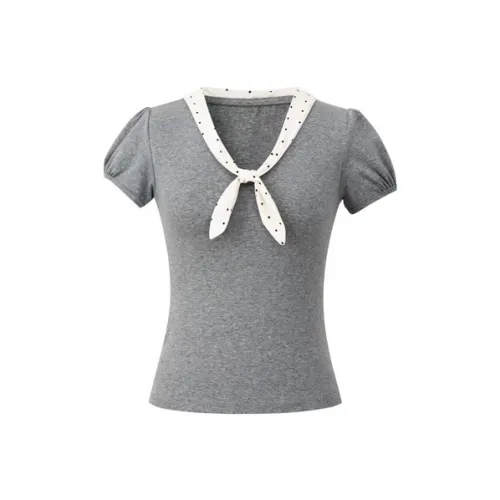 COVT Буф-рукав Т-рубашка Женская