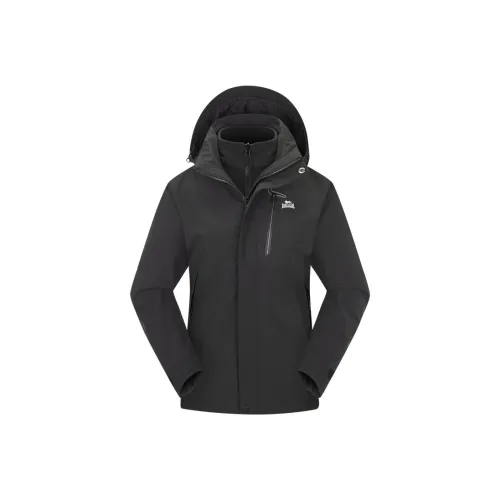 LONSDALE Поход Диагональная молния Водонепроницаемый Ветрозащитный Устойчивый к истиранию Теплоизоляционный ветровка Женские