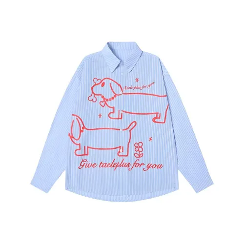 CHARM GLOW Синий Женские Рубашки