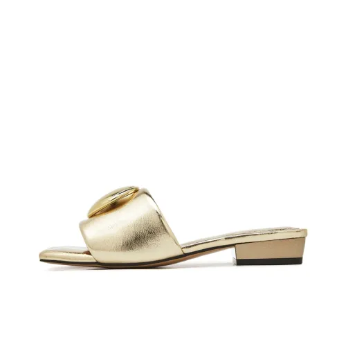 MILLIE'S Резина Кожа Пэчворк Тихий Слайд Женские