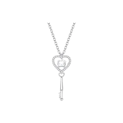 Sanrio x Hello Kitty Сплав Циркон Ожерелья Женские