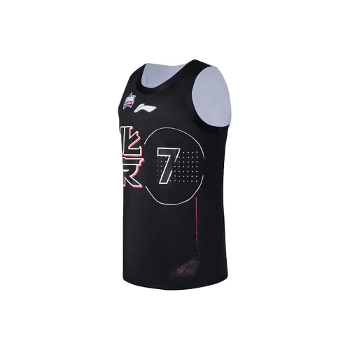 LINING CBA Collection Professional Basketball Collection Баскетбольная Джерси Мужская Черная