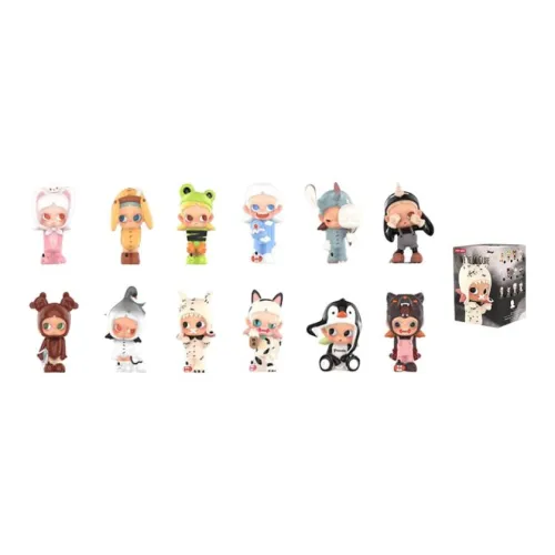 POP MART Zsiga We So Cute Collection 2 сюрприз-бокса Один Mystery Коробка Целая коробка 12 шт