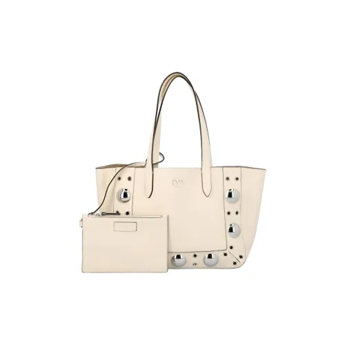 Valentino Garavani Телячья кожа Тоут Сумка Сумка для покупок Сумка Сумка через плечо Женская Бежевая