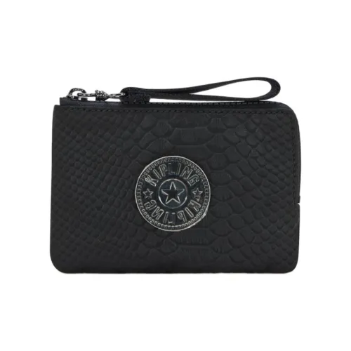 Киплинг Ткань Клатч Мини Женский Черный