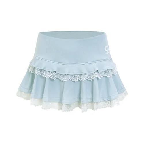 Ariseism Кружево Плиссированные Повседневные Короткие Юбки Женские AUTUMN Женские