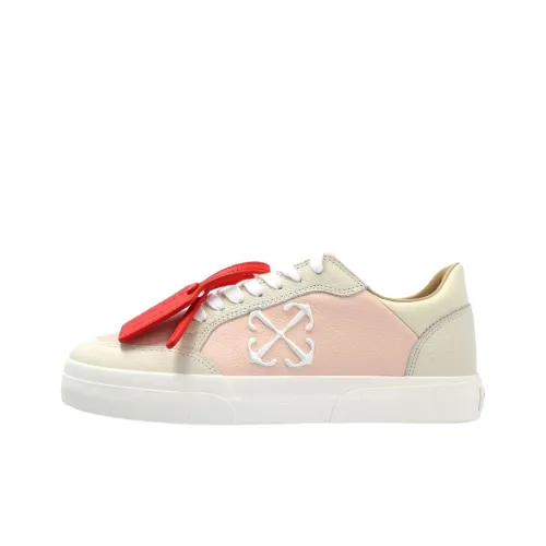 OFF Белый Vulcanized Низкие Кроссовки для скейтбординга Женские Светло-розовые