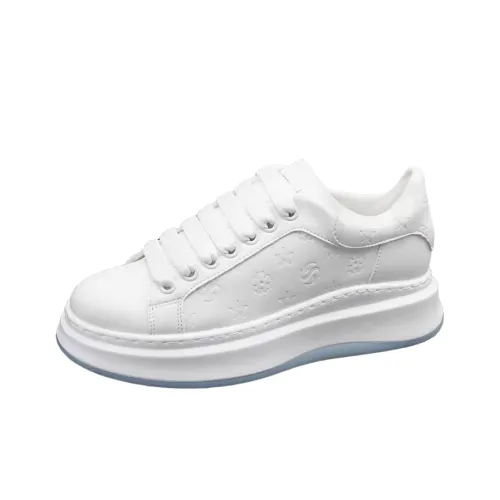 ZUOSAISI Низкие кроссовки для скейтбординга Мужские Белые