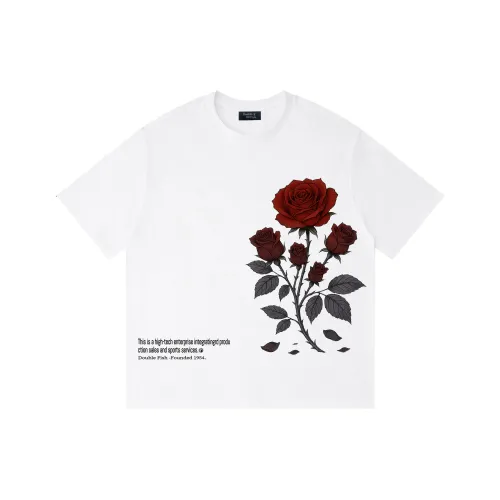 DOUBLEFISH Короткий рукав T-рубашки унисекс