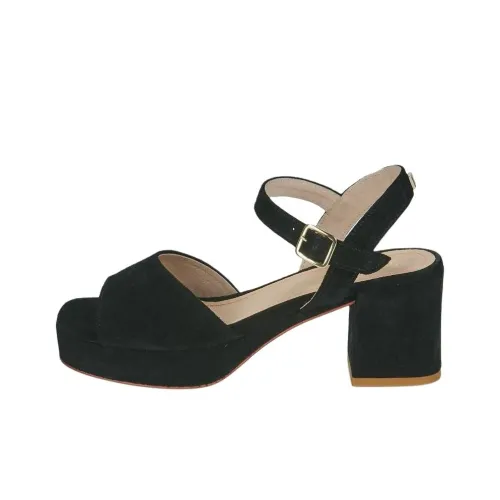 JB MARTIN ORIA One Ремешок Сандалии 7 см Женские Черные