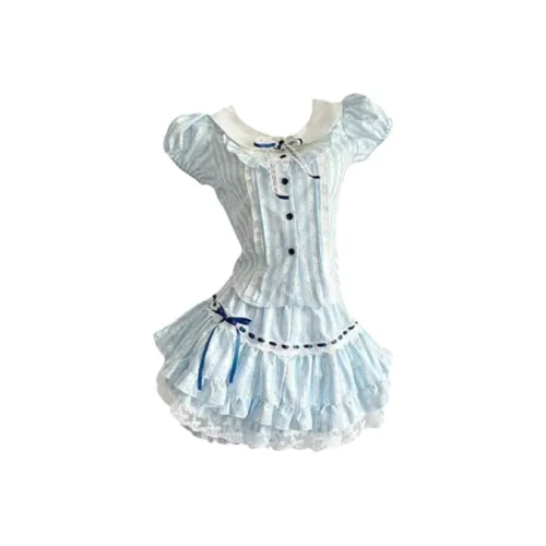 BEAUTIFUL CONFESSION Короткое платье с короткими рукавами женское