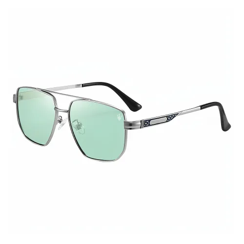 Maserati Металл Aviator Солнцезащитные очки Унисекс