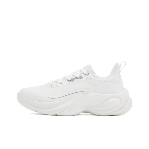 361° Spirit Fox 2,0 Амортизация Дышащий Увеличение Высоты Низкий Топ Тренировочные Повседневные Беговые Кроссовки Женские Белые