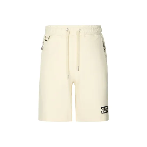 BOY LONDON Экрю Мужские Повседневные Шорты