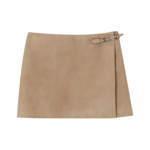 ERMANNO SCERVINO Кожаные короткие юбки Женские