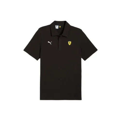 PUMA Scuderia Ferrari Мужская черная поло