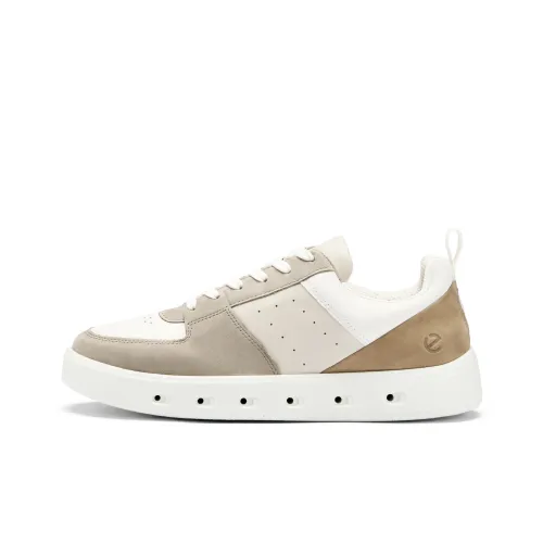 Ecco Street 720 Series Низкие Кроссовки для Скейтбординга Мужские Многоцветные Гравий Серый