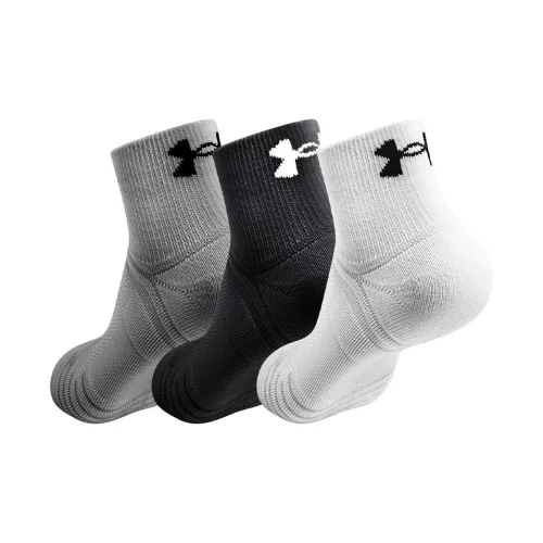 Носки из хлопка средней длины для унисекса бренда Under Armour размер 3 6 двойные