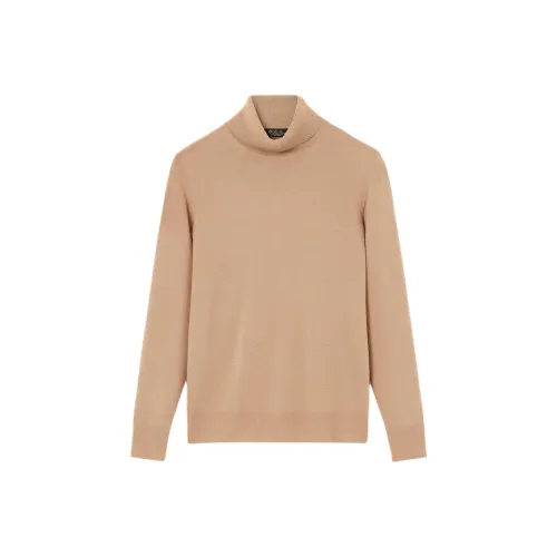 Loro Piana Бежевый Мужской Кашемировые Свитера