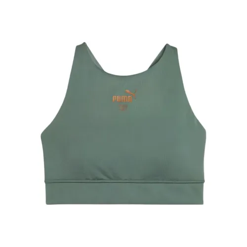 PUMA x FIRST MILE Спортивное белье Женское Зеленое