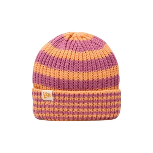 New Era Полипропиленовые Шапки-бини Мужские Персиково-оранжевые